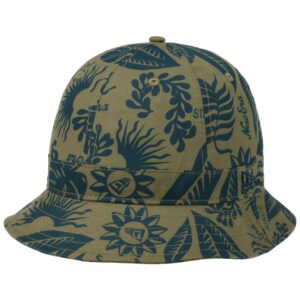 Hibiscus Print Bucket Baumwollhut by New Era
