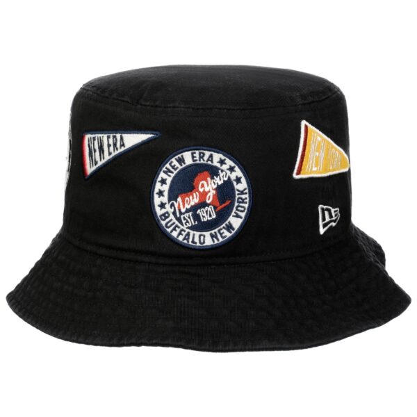 All-Over Patch Bucket Stoffhut by New Era