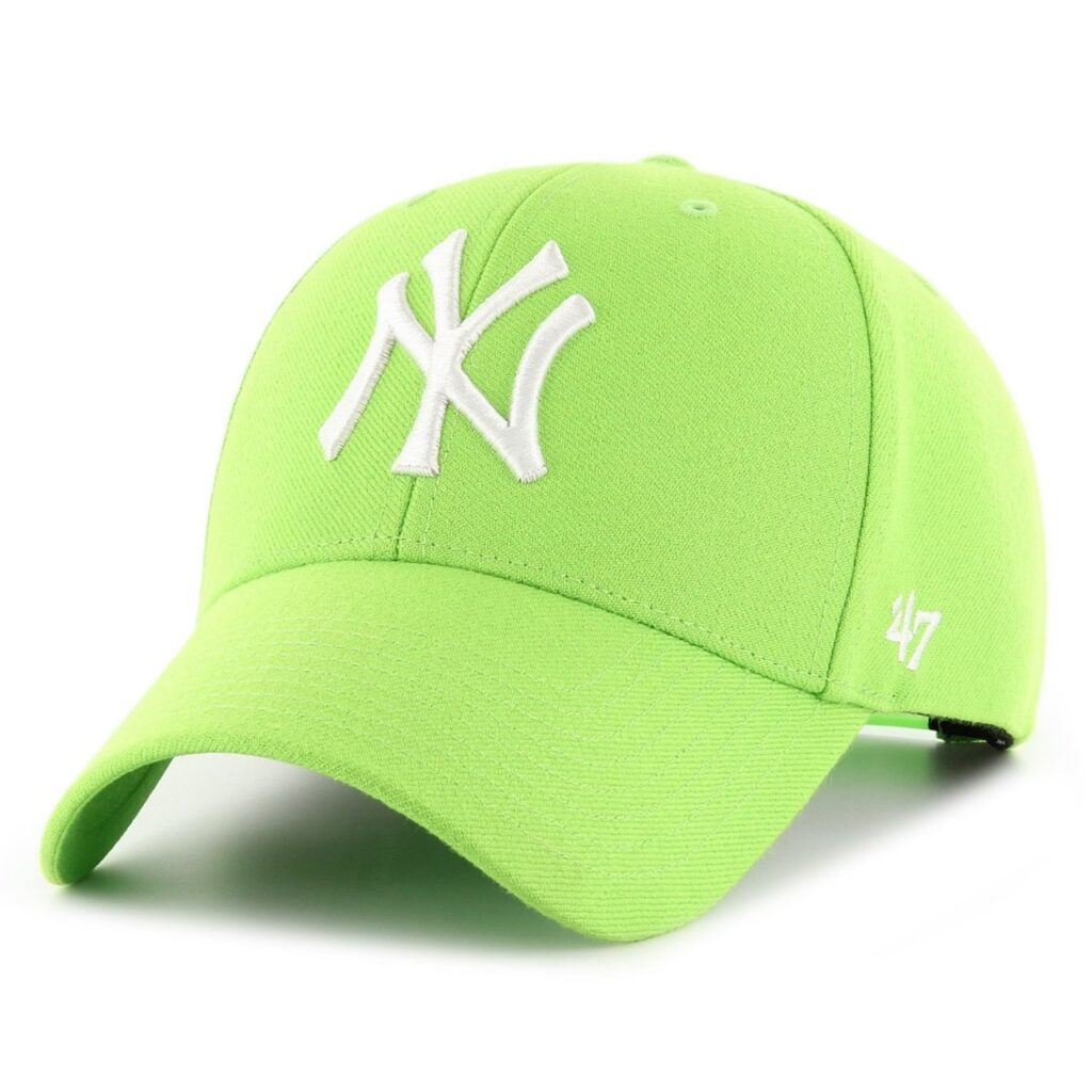 47 Brand Snapback Cap – MLB New York Yankees lime green