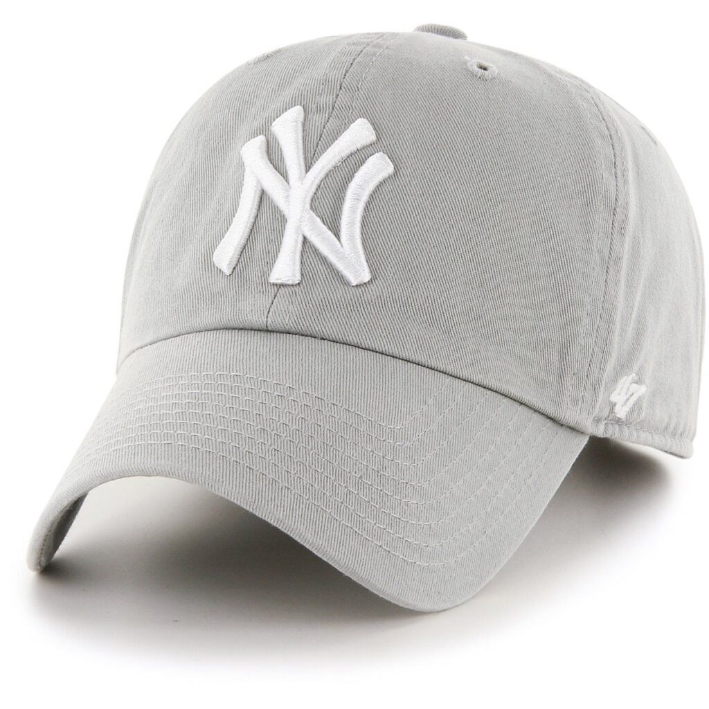 47 Brand Relaxed Fit Cap – MLB New York Yankees grau