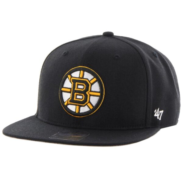 47 Brand Snapback Cap - CAPTAIN Boston Bruins schwarz