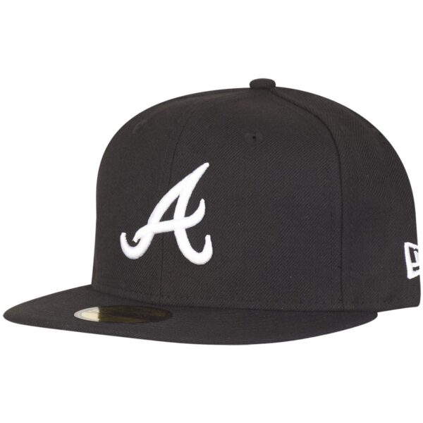New Era 59Fifty Fitted Cap - Atlanta Braves schwarz / weiä?
