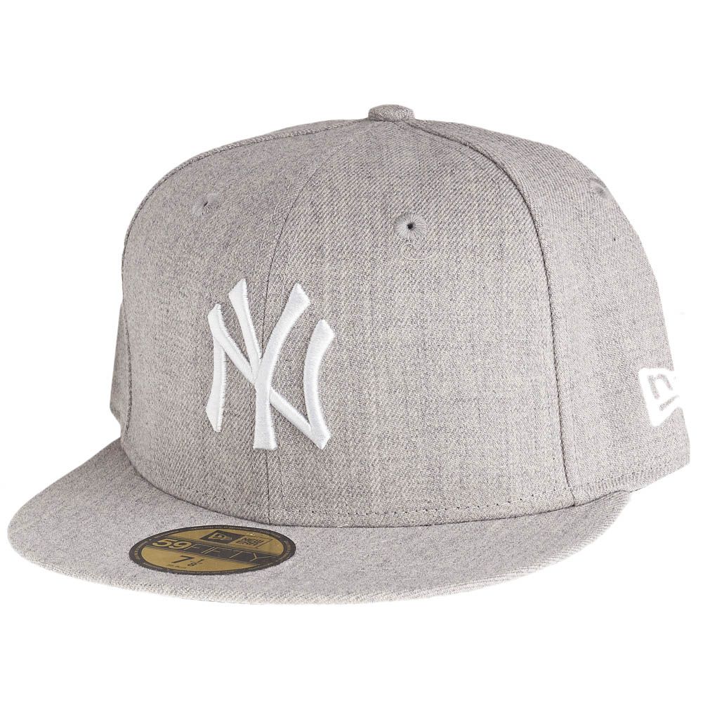 New Era 59Fifty Cap – HEATHER New York Yankees grau