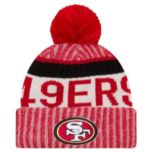 New Era NFL SIDELINE 2017 Bobble Mätze - San Francisco 49ers