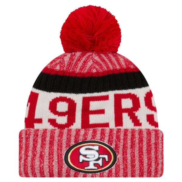 New Era NFL SIDELINE 2017 Bobble Mätze - San Francisco 49ers
