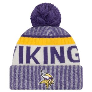New Era NFL SIDELINE Bobble Winter Mätze - Minnesota Vikings