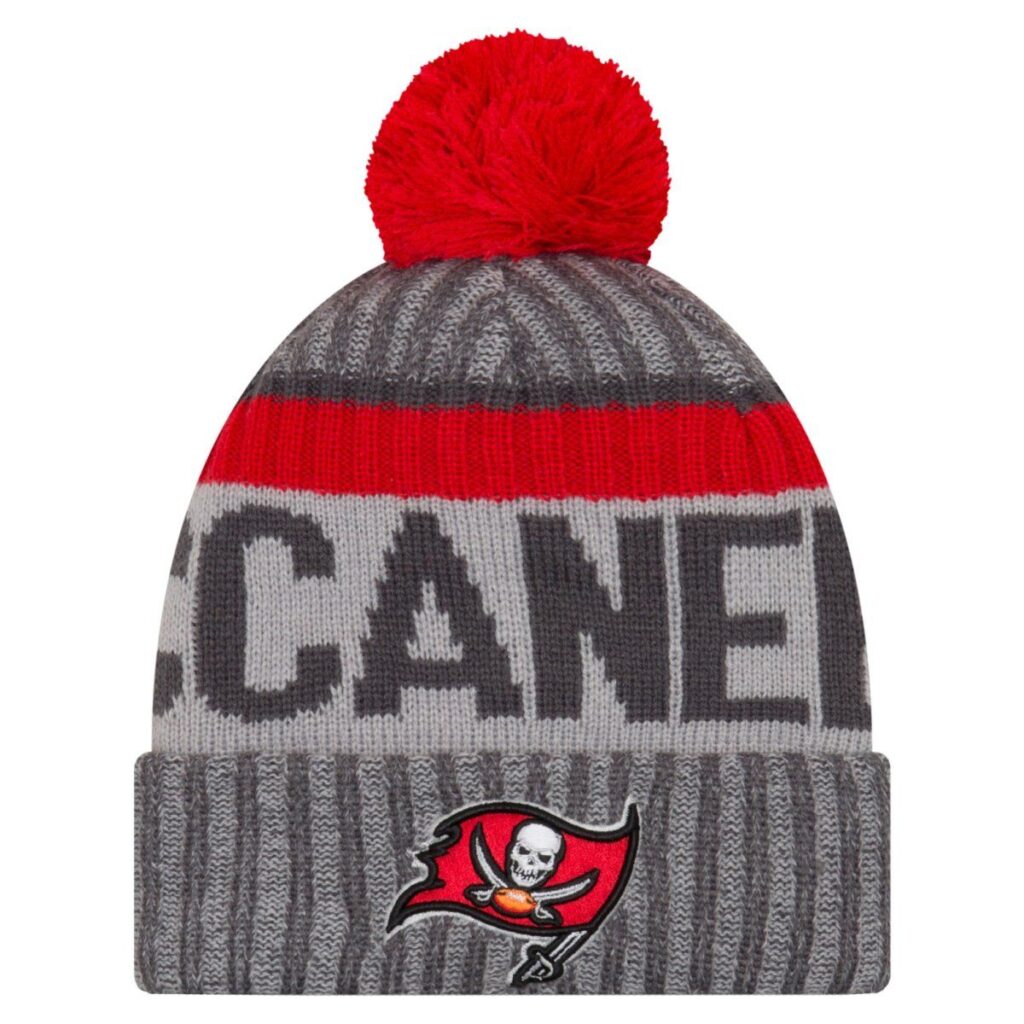 New Era NFL SIDELINE 2017 Bobble Mätze Tampa Bay Buccaneers