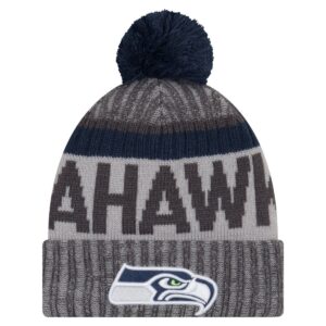 New Era NFL SIDELINE 2017 Bobble Mätze - Seattle Seahawks