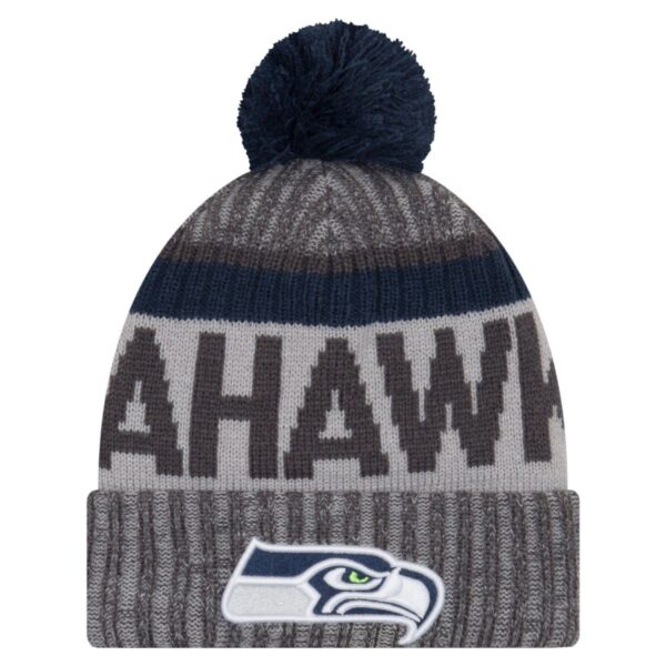New Era NFL SIDELINE 2017 Bobble Mätze - Seattle Seahawks