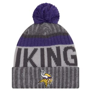 New Era NFL SIDELINE 2017 Bobble Mätze - Minnesota Vikings