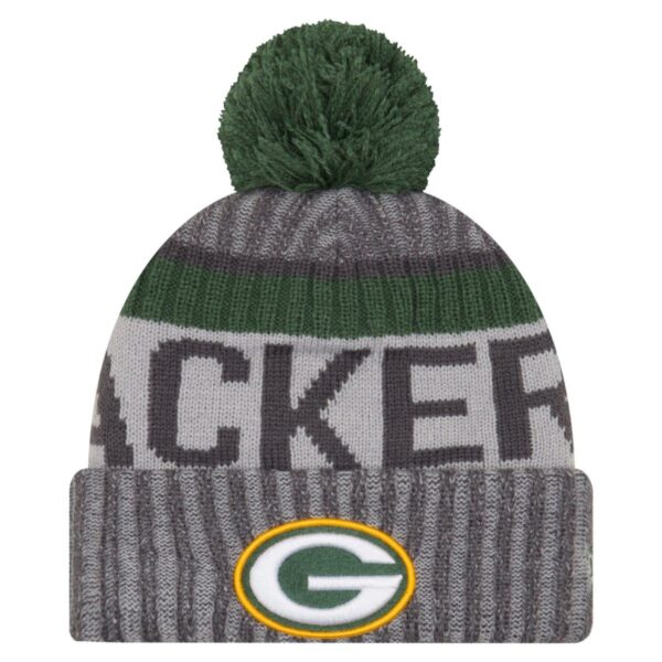 New Era NFL SIDELINE Winter Bobble Mätze - Green Bay Packers