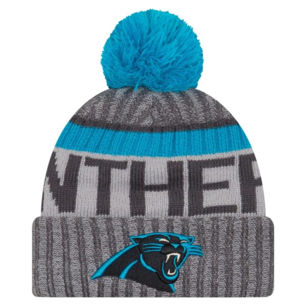 New Era NFL SIDELINE 2017 Bobble Mätze - Carolina Panthers
