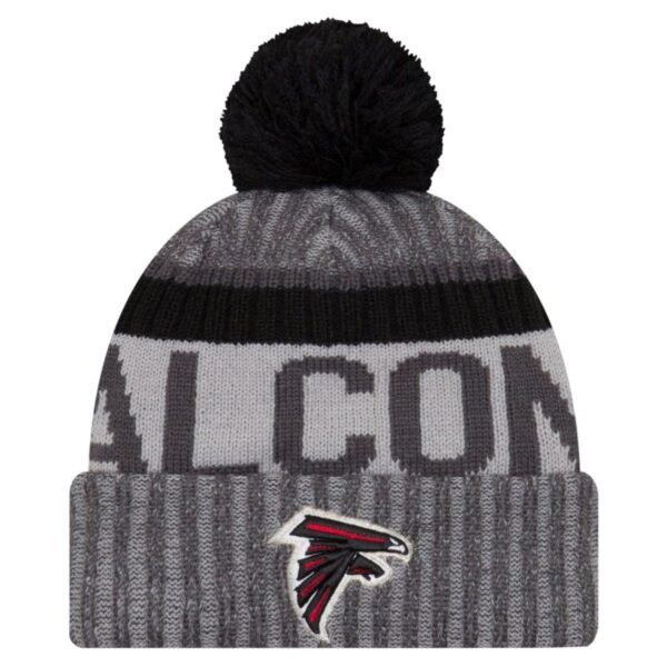 New Era NFL SIDELINE 2017 Bobble Mätze - Atlanta Falcons