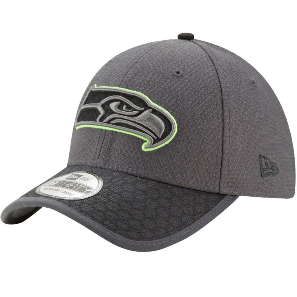 New Era 39Thirty Cap – NFL 2017 SIDELINE Seattle Seahawks