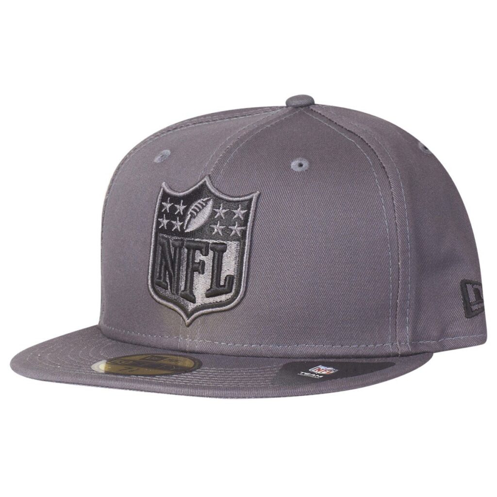 New Era 59Fifty Fitted Cap – GRAPHITE NFL Logo grau