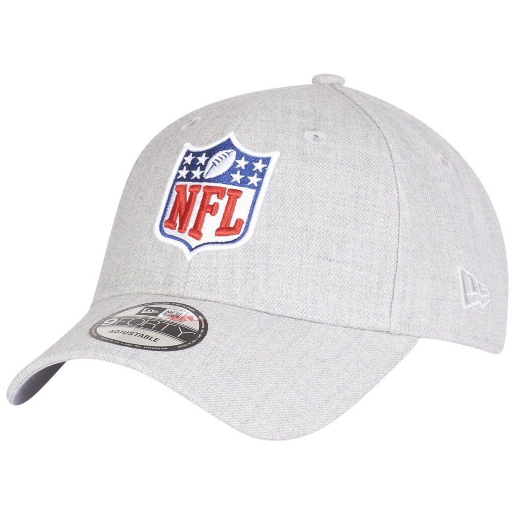 New Era 9Forty Strapback Cap – NFL SHIELD heather grau