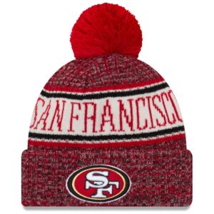 New Era NFL Sideline Bobble Winter Mätze San Francisco 49ers