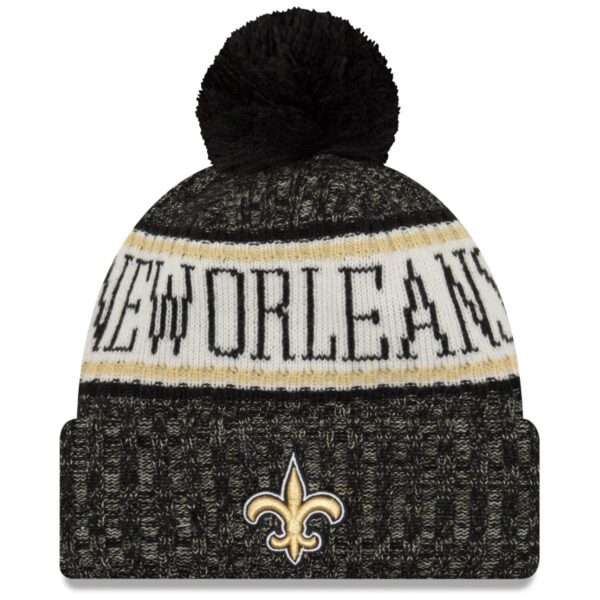 New Era NFL Sideline Winter Bobble Mätze New Orleans Saints