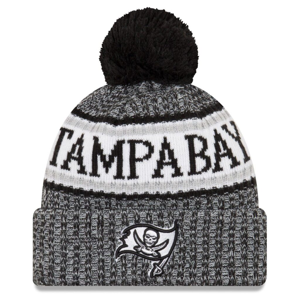 New Era NFL Sideline 2018 Bobble Mätze Tampa Bay Buccaneers