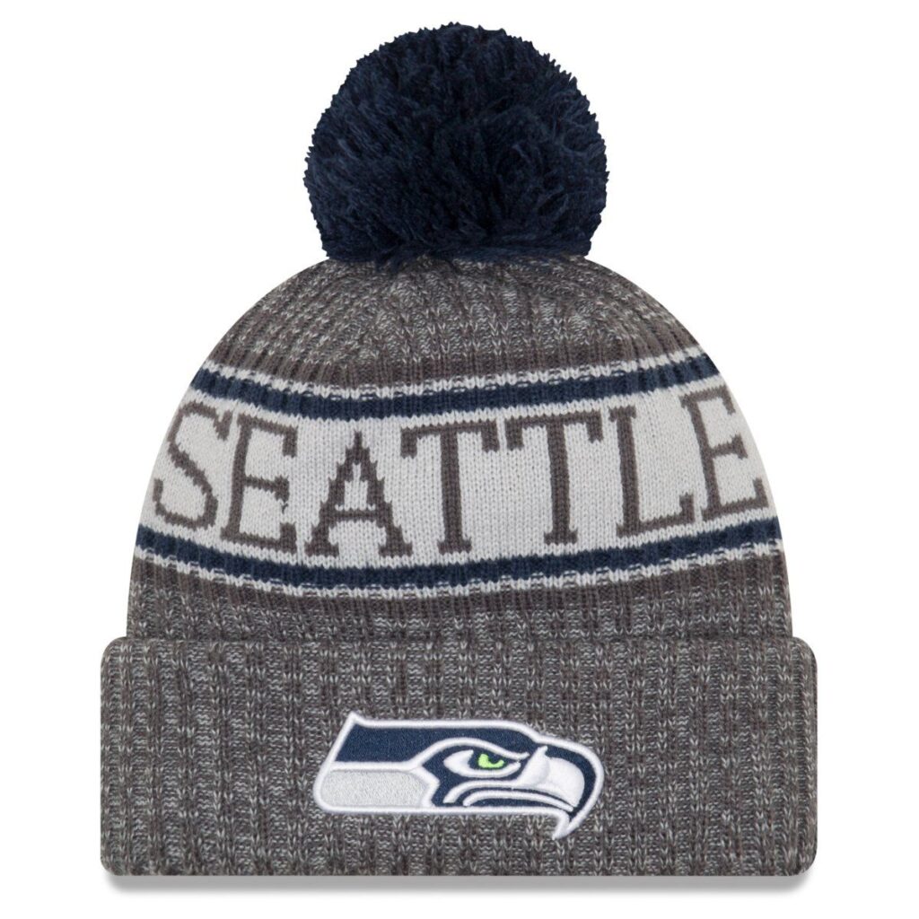 New Era NFL Sideline Graphite Mätze – Seattle Seahawks