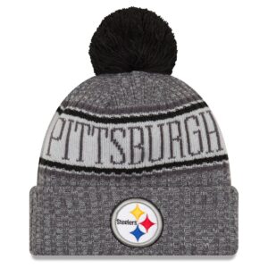 New Era NFL Sideline Graphite Mätze - Pittsburgh Steelers