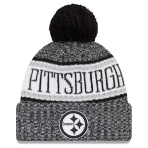 New Era NFL Sideline 2018 Bobble Mätze Pittsburgh Steelers