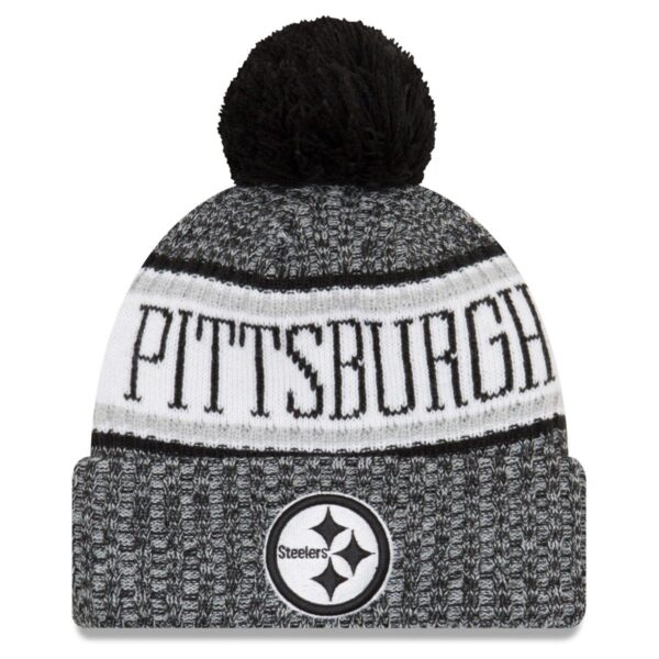 New Era NFL Sideline 2018 Bobble Mätze Pittsburgh Steelers
