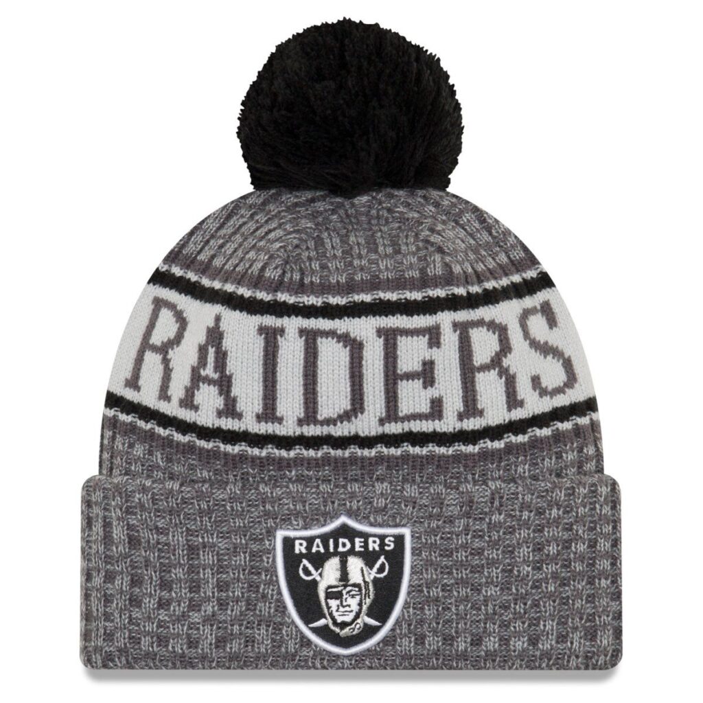 New Era NFL Sideline Graphite Mätze – Oakland Raiders