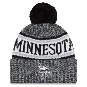 New Era NFL Sideline Winter Bobble Mätze Minnesota Vikings