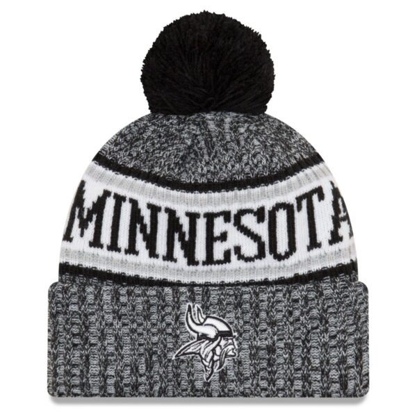 New Era NFL Sideline Winter Bobble Mätze Minnesota Vikings
