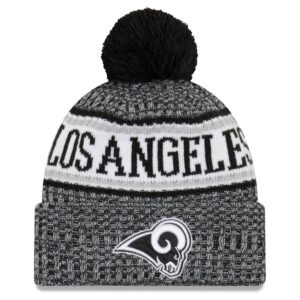 New Era NFL Sideline 2018 Bobble Mätze Los Angeles Rams