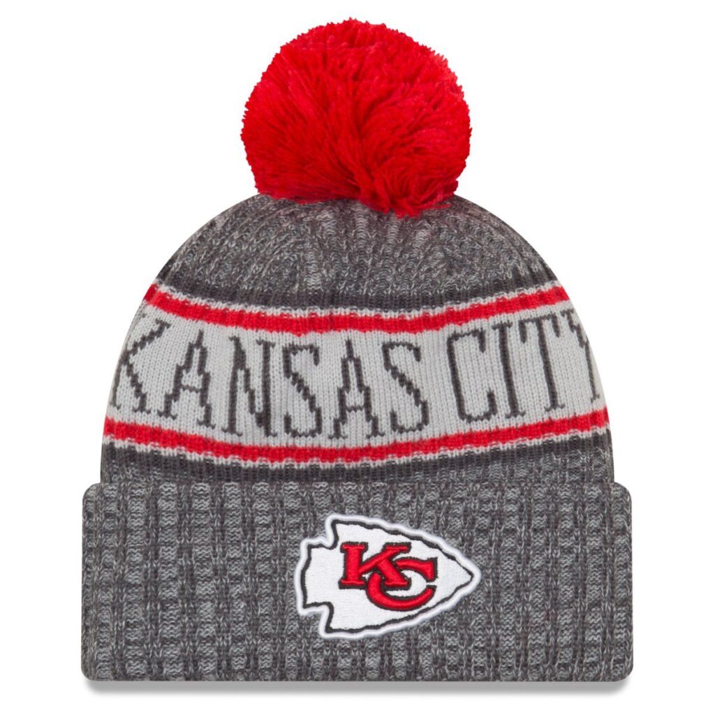 New Era NFL Sideline Graphite Mätze – Kansas City Chiefs