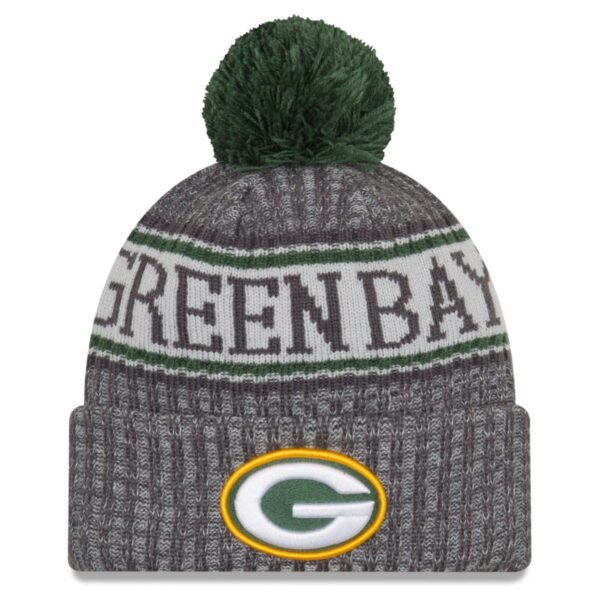 New Era NFL Sideline Graphite Mätze - Green Bay Packers