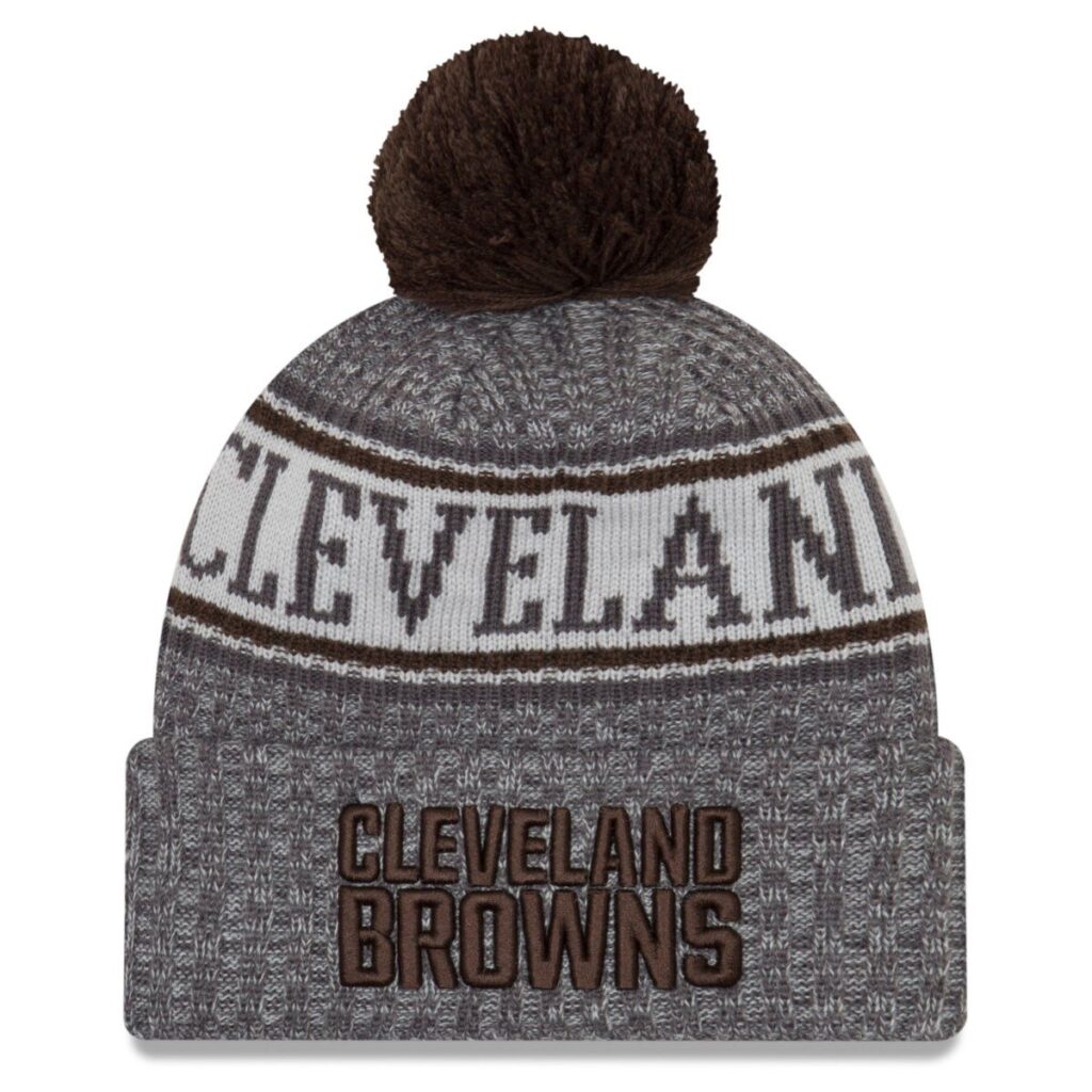 New Era NFL Sideline Graphite Mätze – Cleveland Browns