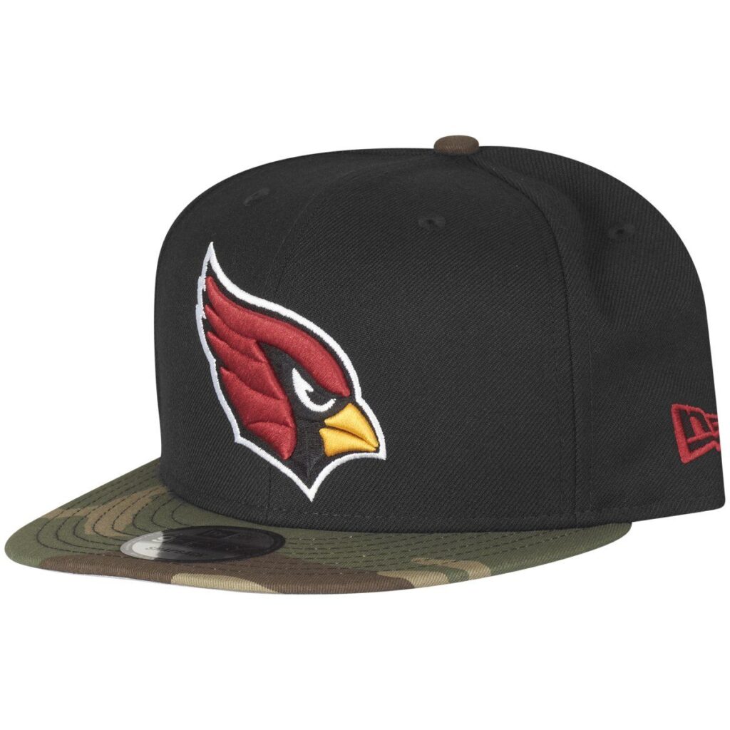 New Era 9Fifty Snapback Cap – Arizona Cardinals schwarz camo