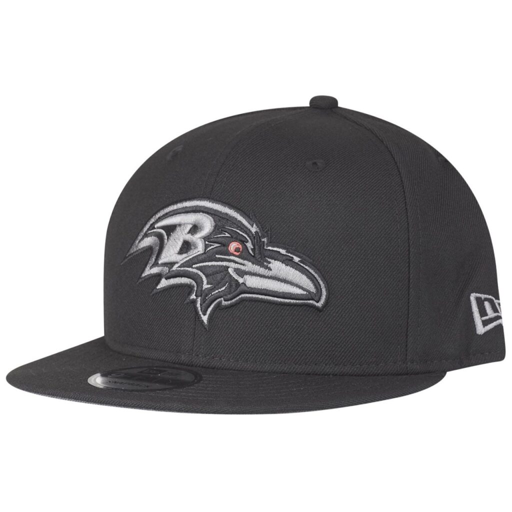 New Era 9Fifty Snapback Cap – Baltimore Ravens schwarz grau