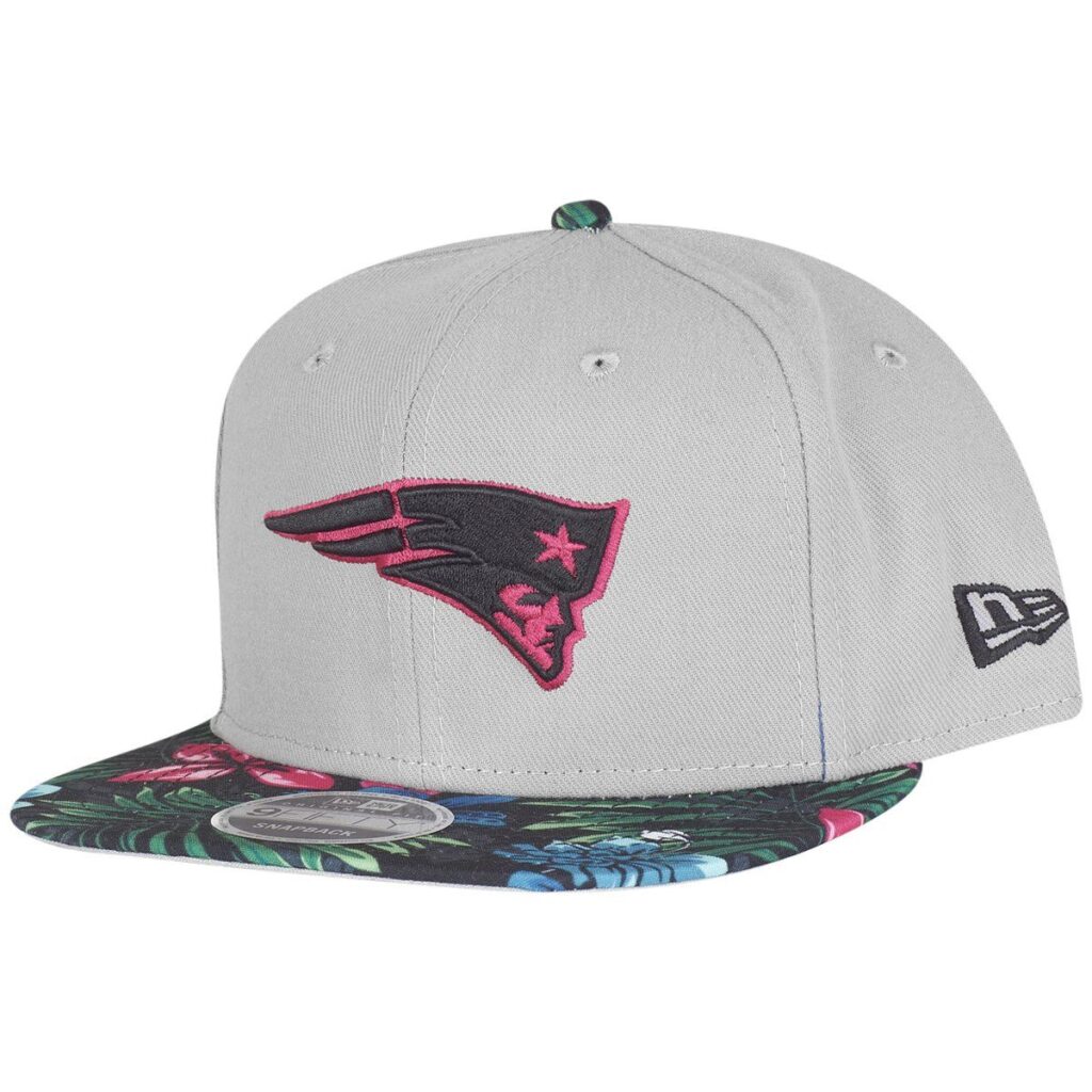 New Era 9Fifty Snapback Cap – FLORAL New England Patriots