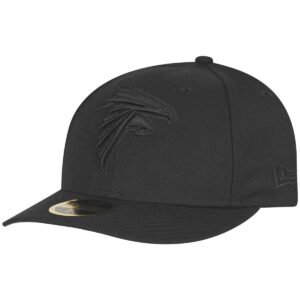 New Era 59Fifty LOW PROFILE Cap - Atlanta Falcons schwarz