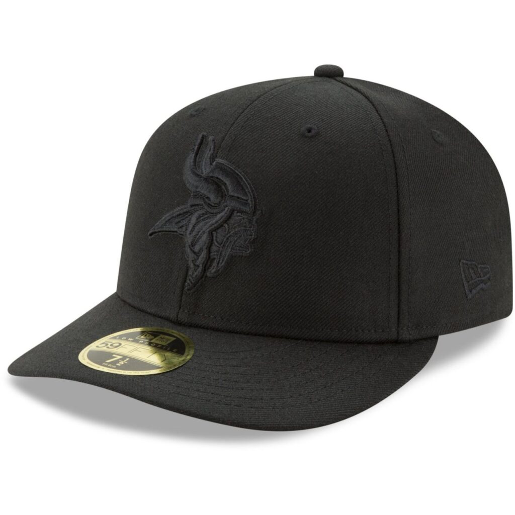 New Era 59Fifty LOW PROFILE Cap – Minnesota Vikings schwarz