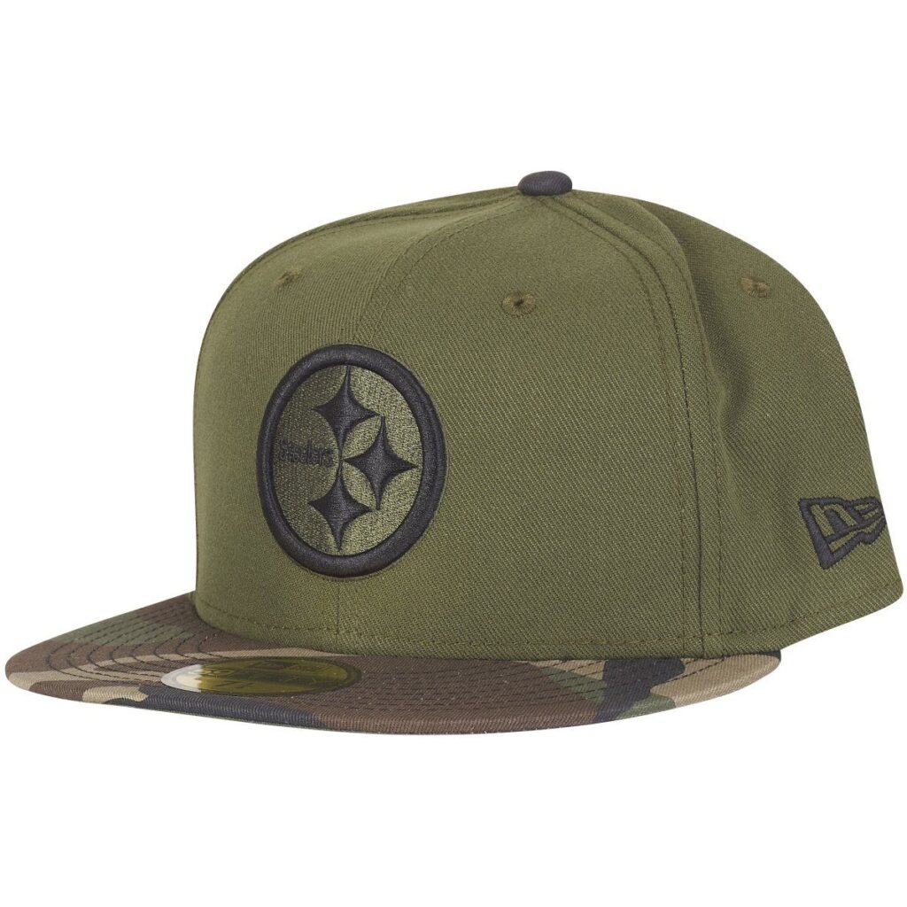 New Era 59Fifty Cap – Pittsburgh Steelers wood camo