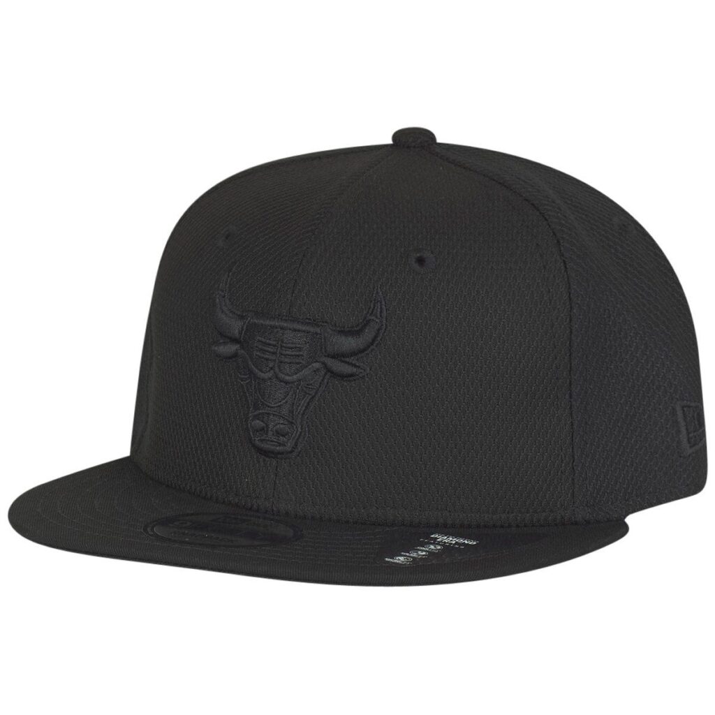 New Era 9Fifty Snapback Cap – DIAMOND Chicago Bulls schwarz
