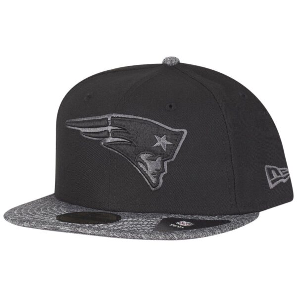 New Era 59Fifty Cap - GREY II New England Patriots schwarz